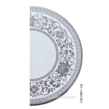Conjuntos de dinnerware setsdinnerware placa redonda indiana, conjunto de dinnerware de camping, conjuntos de louça francês pesado porcelana